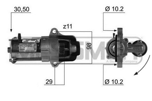 Electromotor 220369