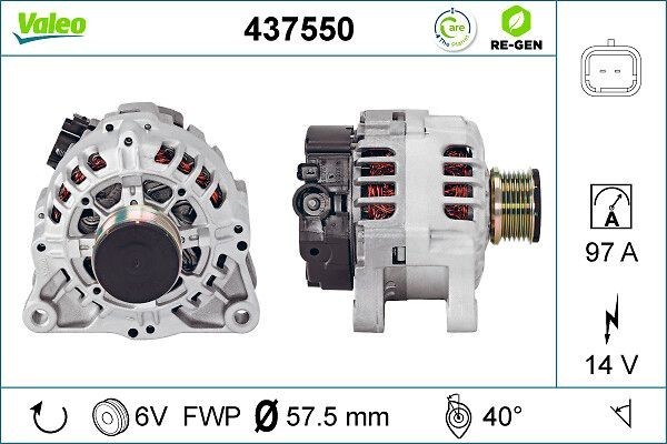 Alternator 301879RIV