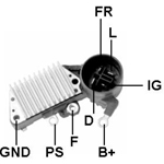 Regulator alternator VR-H2005-19A