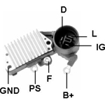 Regulator alternator VR-H2005-16A