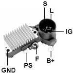 Regulator alternator VR-H2005-4A